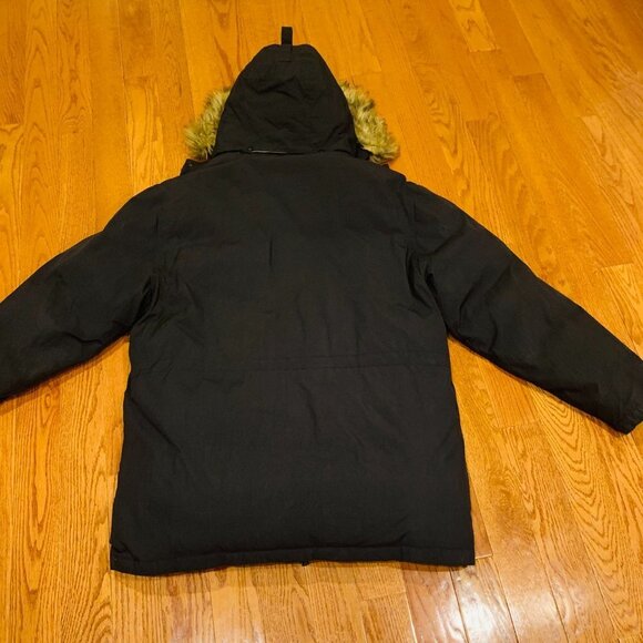 Schott NYC Snorkel Down Parka Jacket XL - Picture 9 of 14
